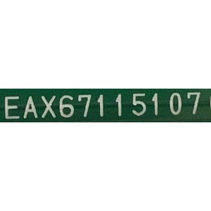 MAIN PARA TV LG / NUMERO DE PARTE EBU63906314 / EAX67115107 / 0K1M0073-0002 / XU0OL5A4GF / PANEL V236BJ1-LE2 C / MODELO 24LF454B-PU.BUSQNPM